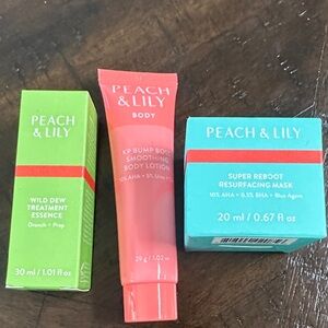 Peach & Lily sample set